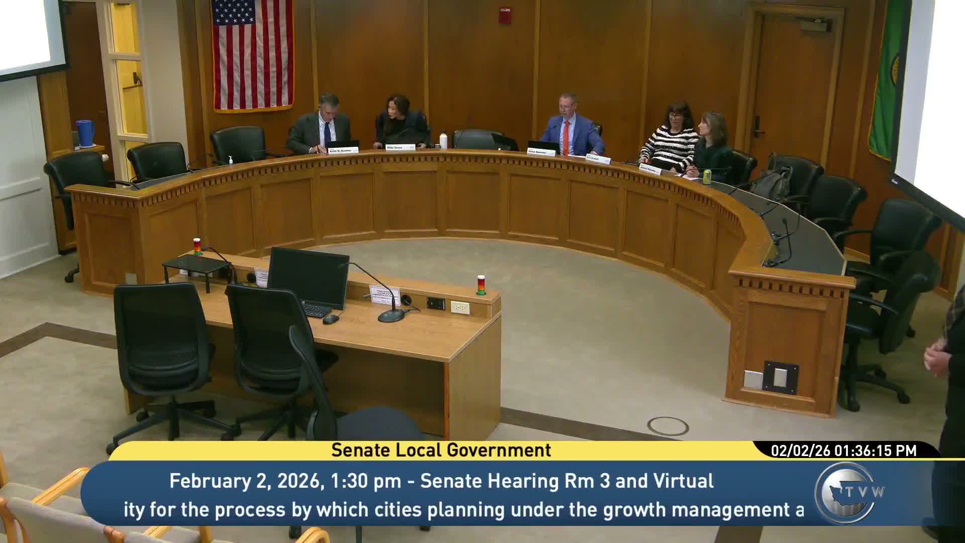 Senate Local Government Committee advances six bills before cutoff; grinder-pump bill narrows scope