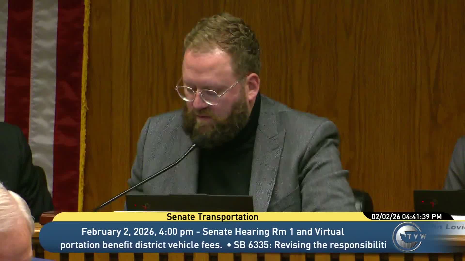 Panel examines raising vehicle weight subject to local TBD fees from 6,000 to 9,000 pounds