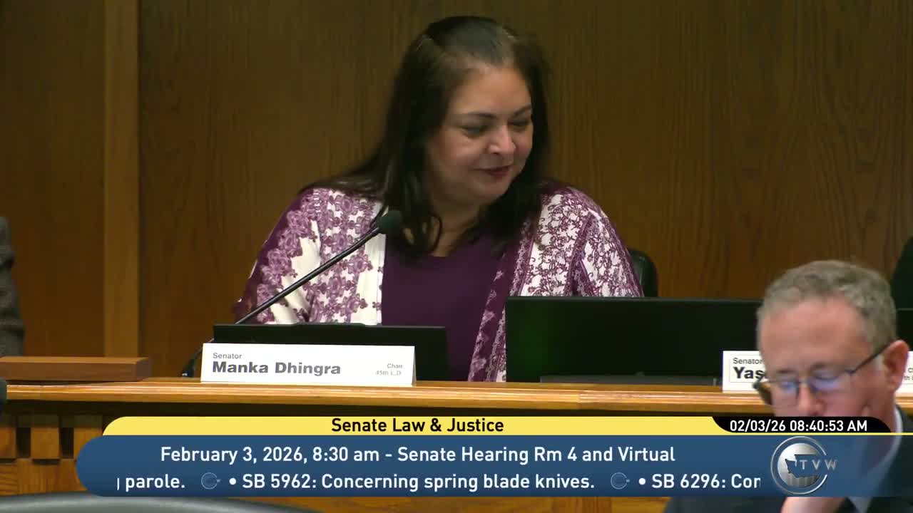 Panel advances involuntary-treatment substitute after extensive debate on firearms and officer liability