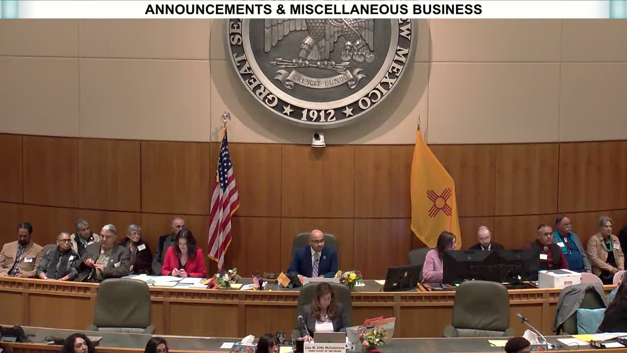 House honors acequia and land‑grant leaders, hosts Tierra Aldentro flamenco and Santa Fe officials