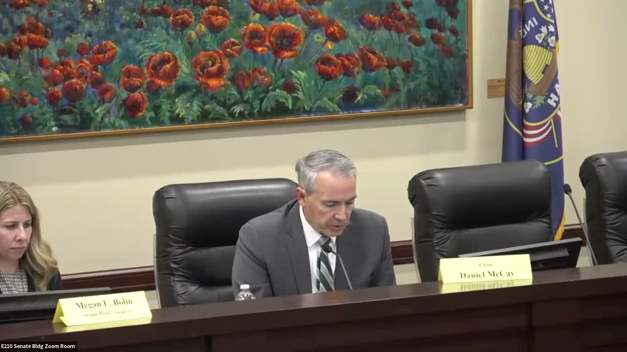 Senate panel advances bill to extend sales-tax exemptions for energy inputs and add large energy-storage exemption