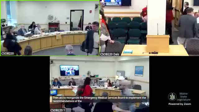 Maine EMS leaders back board reorganization to streamline statewide oversight