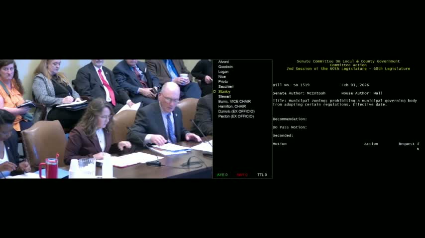 Committee advances bill to exempt low-impact home-based businesses from municipal permitting