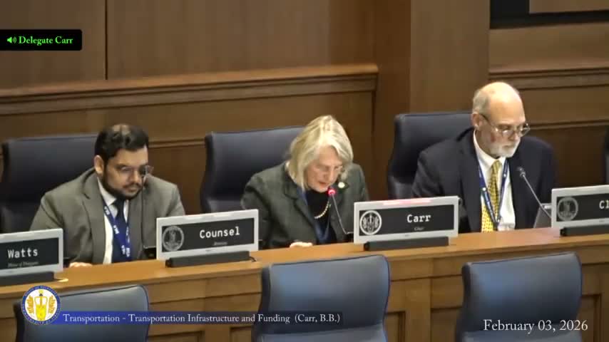 Bill to double unpaved secondary‑road funding is tabled after committee debate