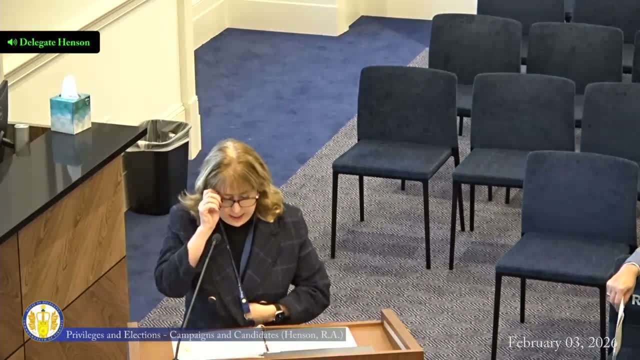 Subcommittee moves bill to push back campaign finance review deadline to October