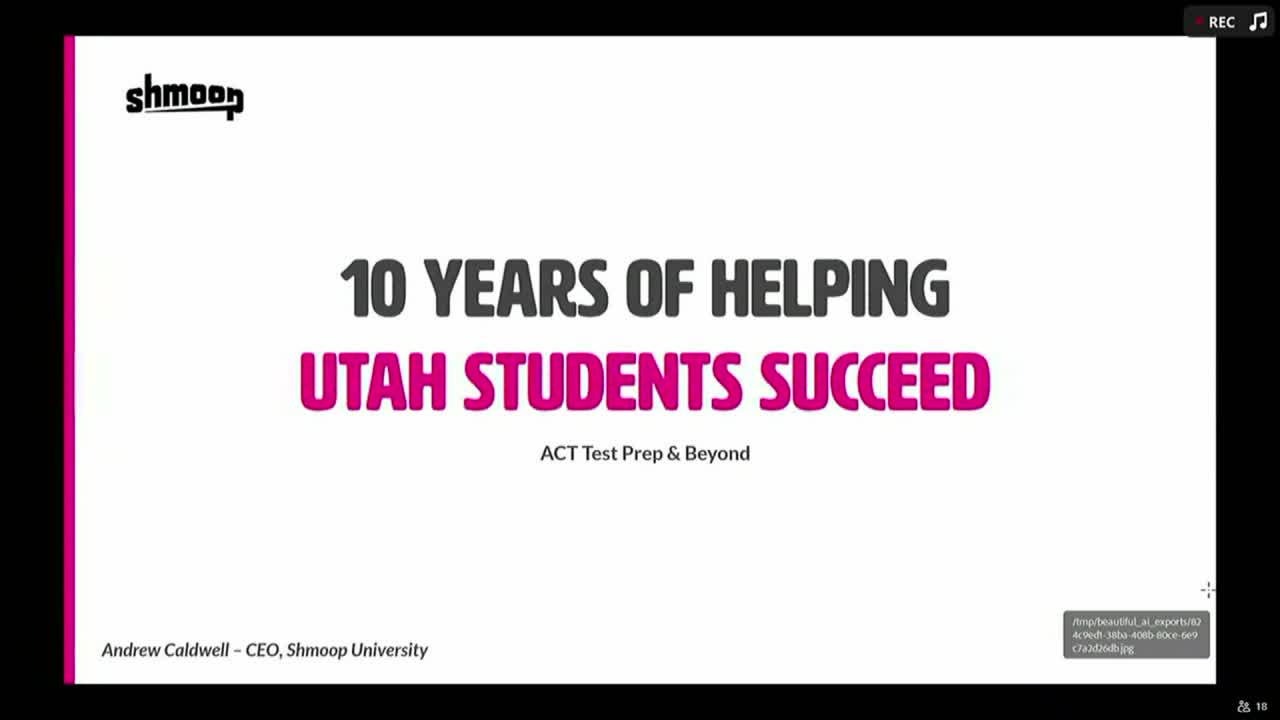 Committee Hears Request to Expand Schmoop Test‑Prep; Sponsor Seeks $500K Ongoing