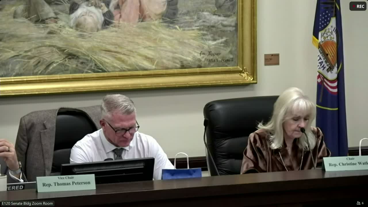 Subcommittee hears Utah Sports Commission pitch for continuous Olympic legacy ahead of 2034