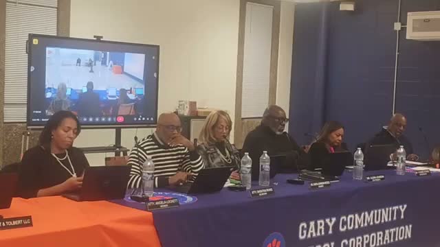 Gary school board approves appropriations, multiple MOUs and E‑Rate RFP