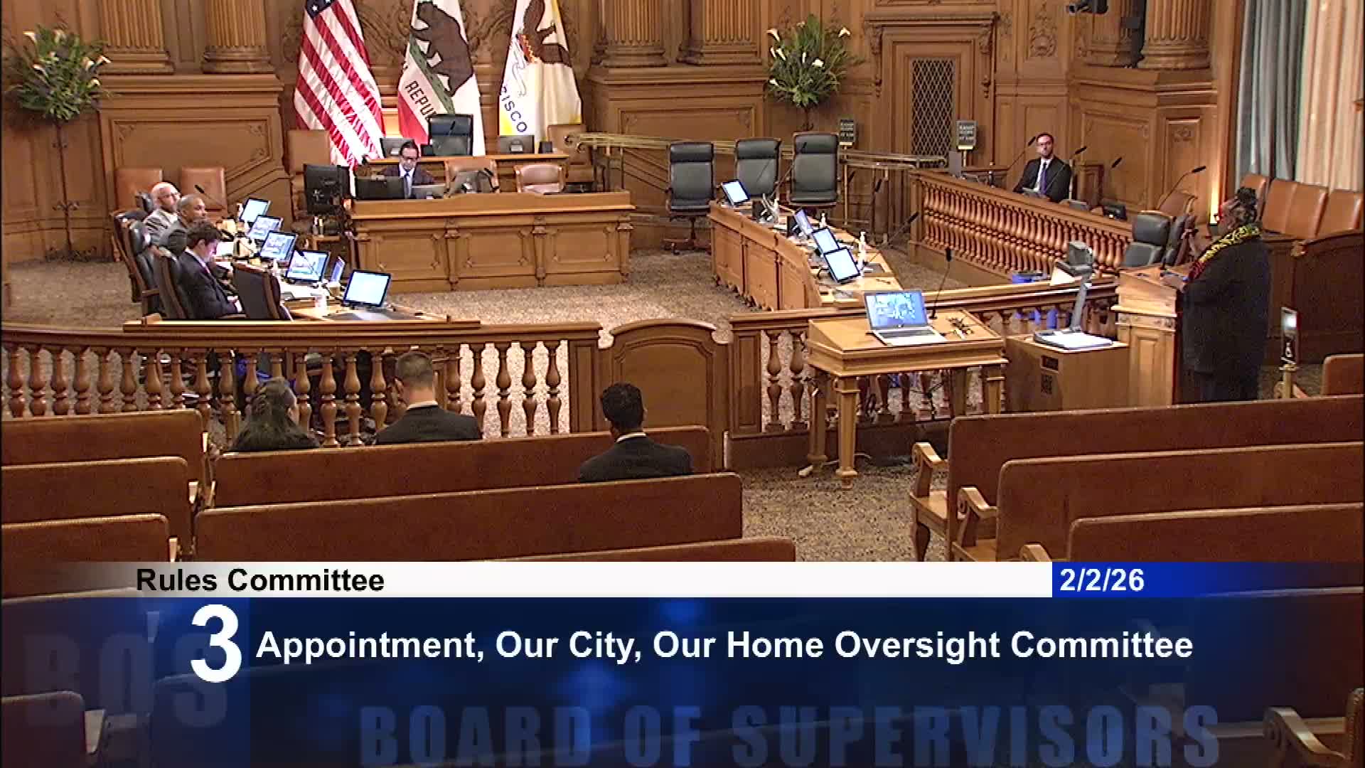 Committee recommends Lashanti Woods for Our City, Our Home oversight committee