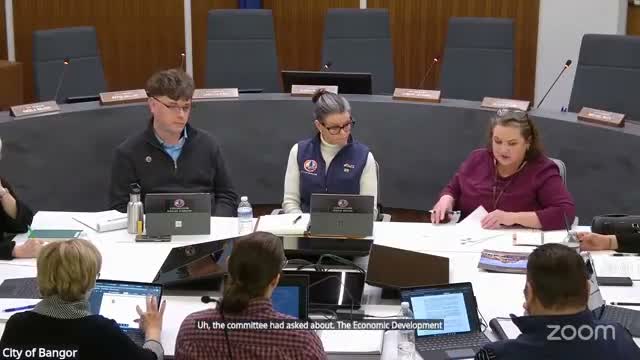 Bangor City committee asks staff for full list of properties tied to economic development fund