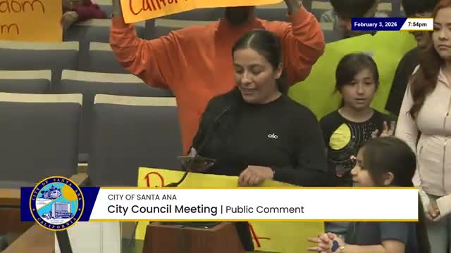 Residents urge Santa Ana to investigate mobile‑home park evictions and alleged coercion