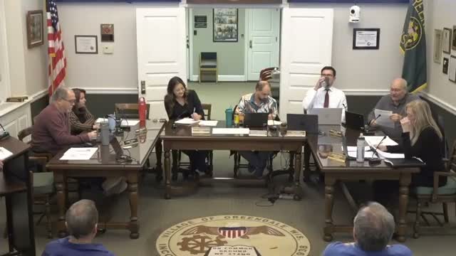 Greendale trustees approve multiple purchases, event permits and parking-code change; closed session set on police contract