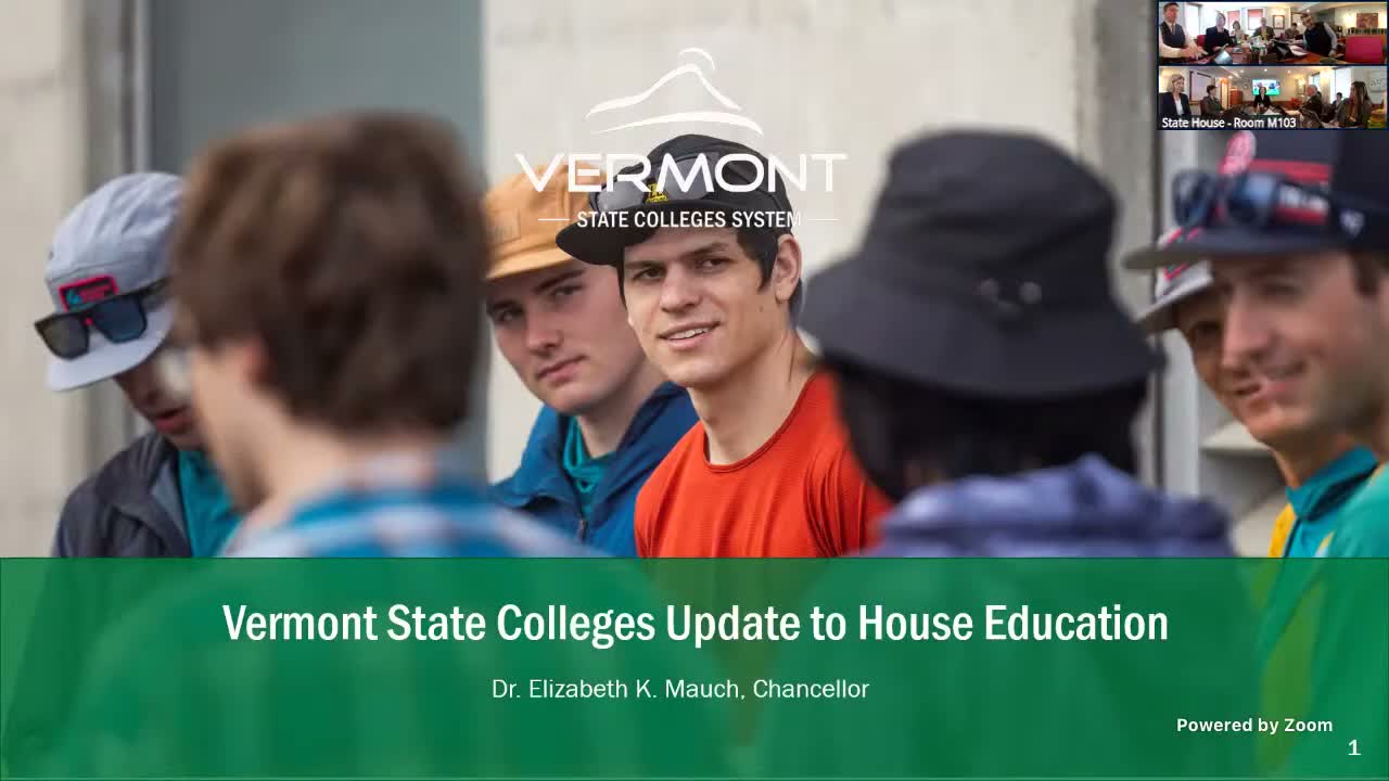 Vermont State Colleges chancellor asks for targeted funding as enrollment and workforce needs shift