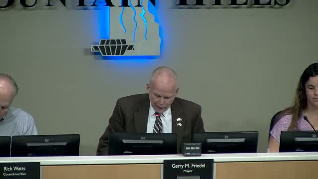 Finance director: Fountain Hills Q2 revenues down year-over-year but exceed conservative projections