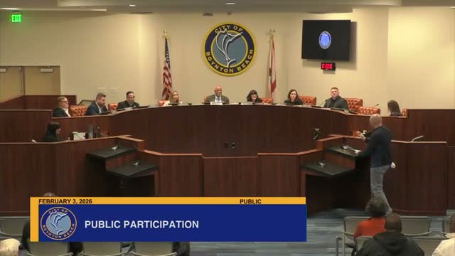 Residents press Boynton Beach commission to rethink parking ordinance, ask for a monthlong education period