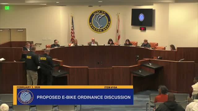 Boynton Beach approves five-year school‑zone speed camera agreement after discussion on procurement and timing