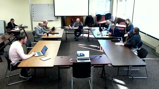 Planning committee approves consent agenda including higher USGS contract amount