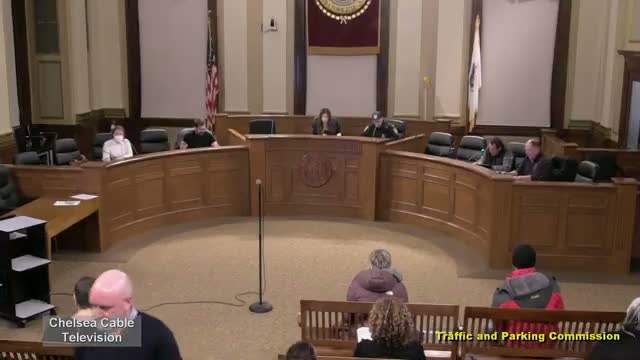 Commission rules on several handicap‑parking requests; one denied, one approved