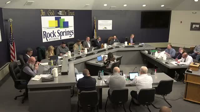 Rock Springs council approves licenses, routine bills, resolutions and zoning change