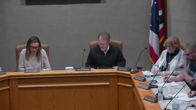 Tiffin council unanimously passes ordinance to amend 2026 budget, moves funds for police and admin needs