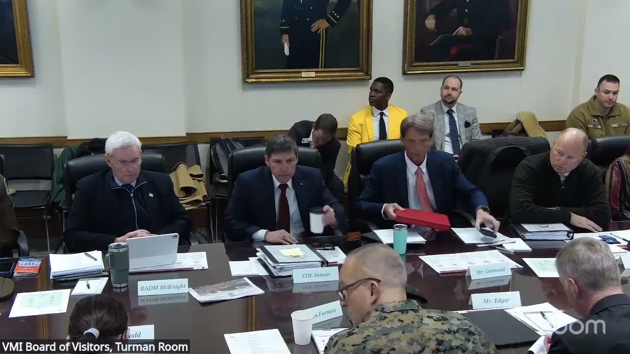 VMI superintendent lays out 120-day assessment, tightens strategic plan and core values