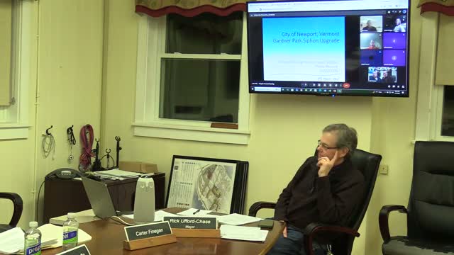 Public hearing: officials present FONSI for Gardner Park siphon upgrade, outline contamination and mitigation plans