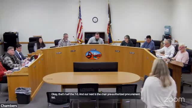 Commission shifts several capital projects to chair preauthorization and adopts long‑range capital plan