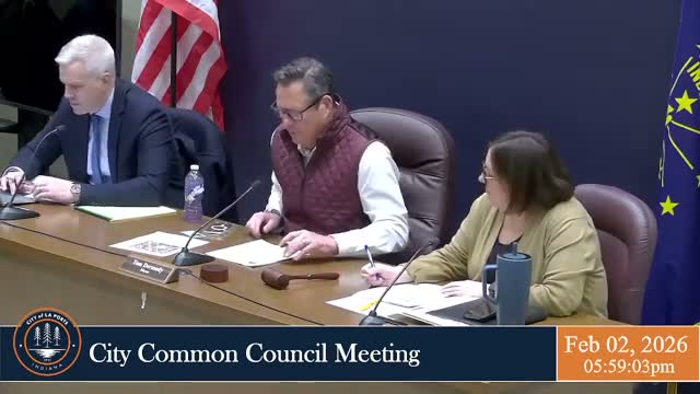 La Porte council honors state‑qualifying bowling teams and presents police commendations