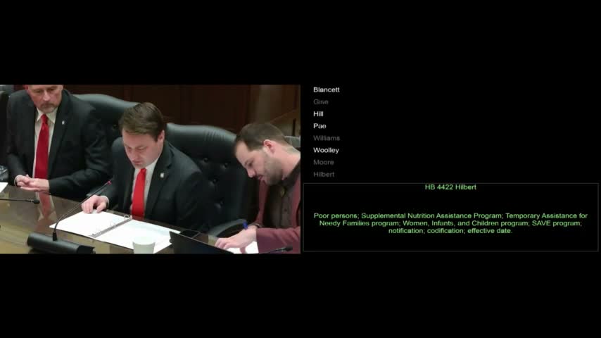 Committee advances bill to verify U.S. citizenship for some benefit applicants