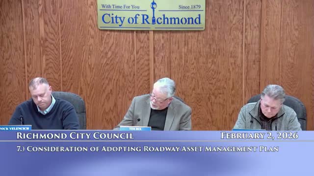 Richmond council awards multiple 2026 contracts: community center roof, aggregate supply and crack sealing
