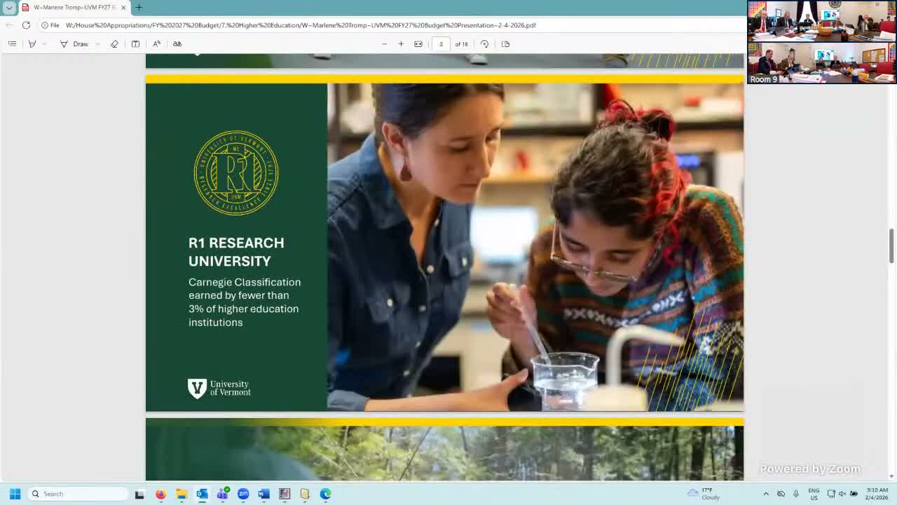 UVM highlights R1 status, semiconductor hub, rural BioLabs and a tick‑borne disease vaccine effort