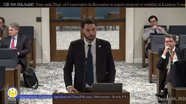 Subcommittee advances bill to preserve Oak Hill and 1,200 acres as state park