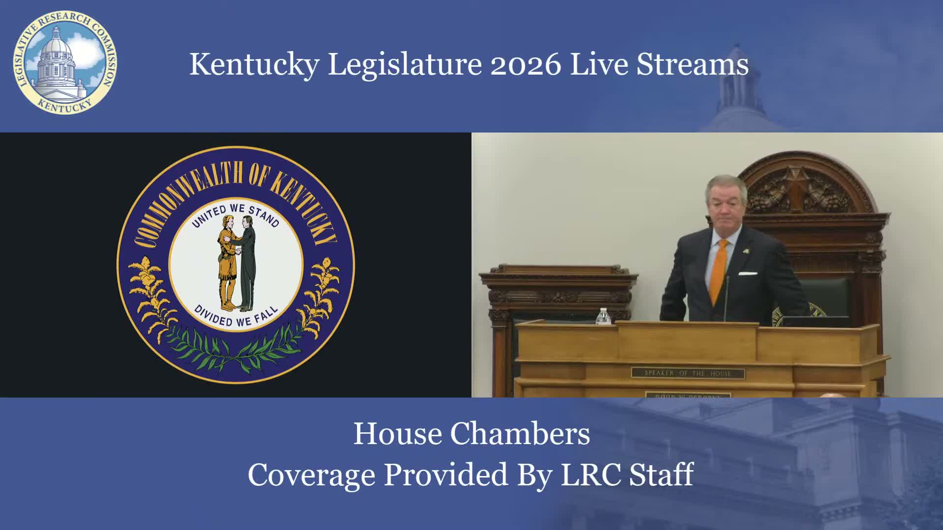 Kentucky House lists new bills, Rules Committee posts items for Jan. 20