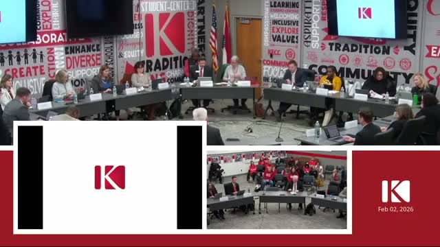 KIRKWOOD R-VII staff report December 2025 revenues, board approves financial statements