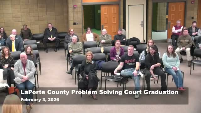 La Porte County drug-court graduation honors four graduates; organizers announce plan for mental-health court