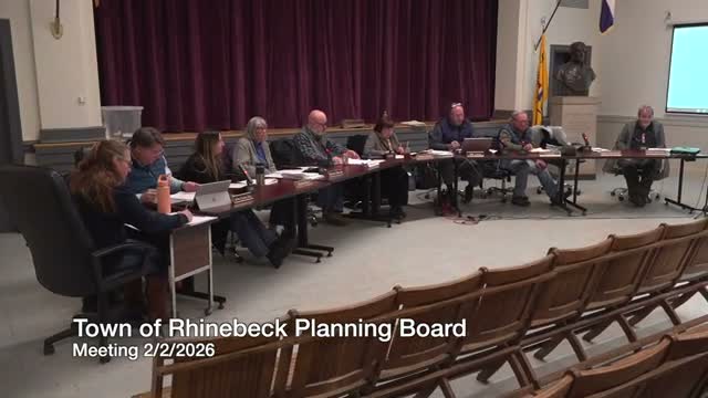 Rhinebeck planning board pauses SEQR for proposed Type I development amid groundwater, wastewater and rock-removal concerns