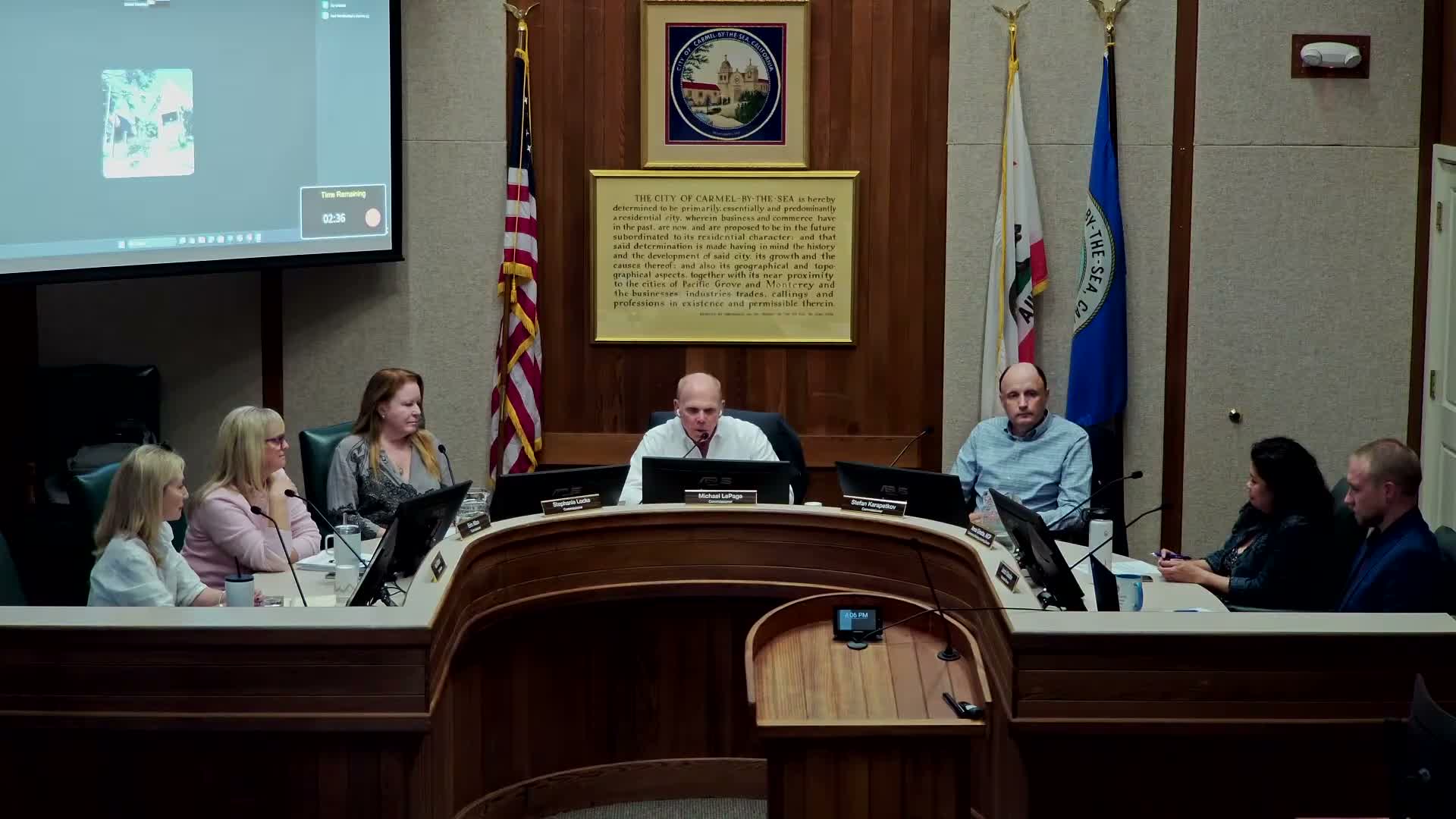 Carmel-by-the-Sea Planning Commission continues Verizon/Sequoia deployment design‑review to Feb. 10