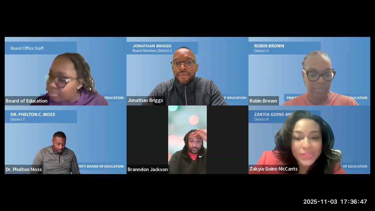 Prince George's County committee votes 5-0 to close Nov. 3 superintendent evaluation meeting