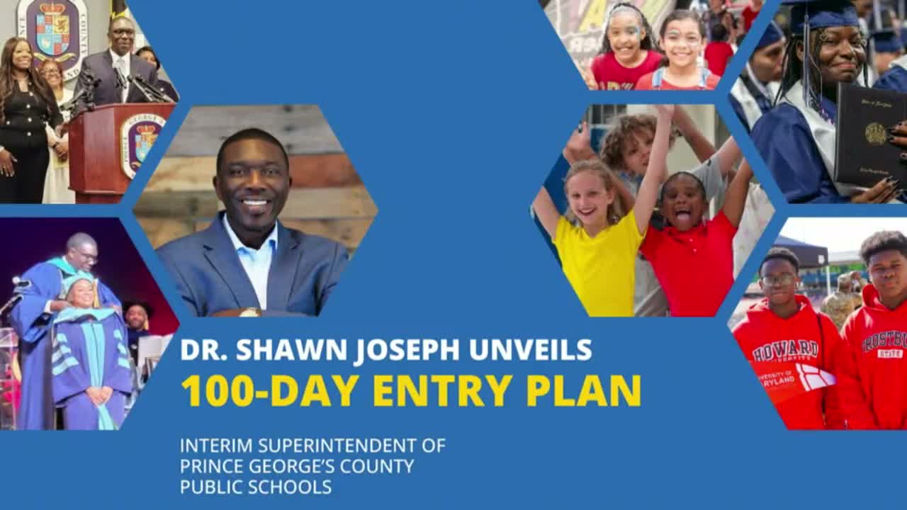 Prince George’s County names Dr. Shawn Joseph interim superintendent; unveils 100‑day plan