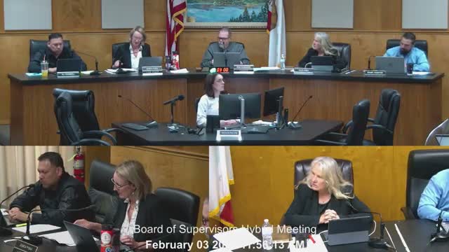 Supervisor seeks joint CSAC working group on 'Sigma' to address Big Valley funding and compliance