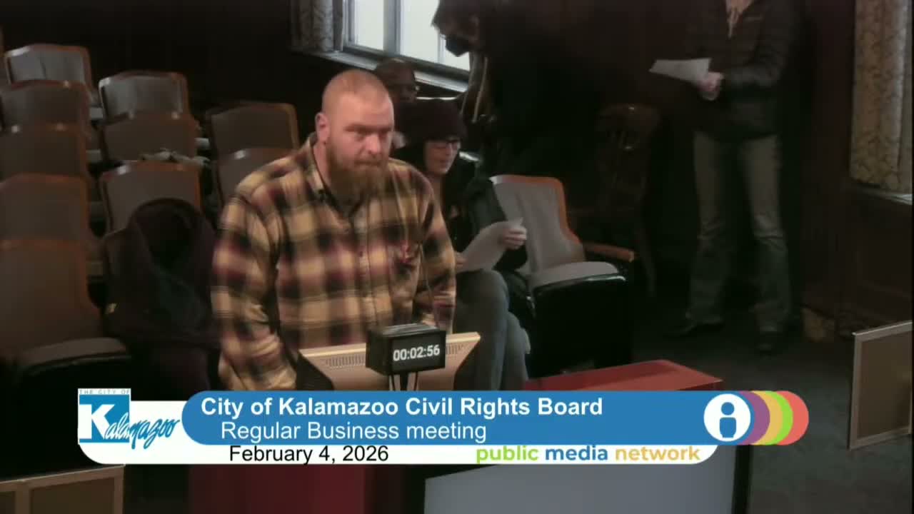 Residents push tenant protections at Kalamazoo Civil Rights Board meeting; one commenter alleges board conflict