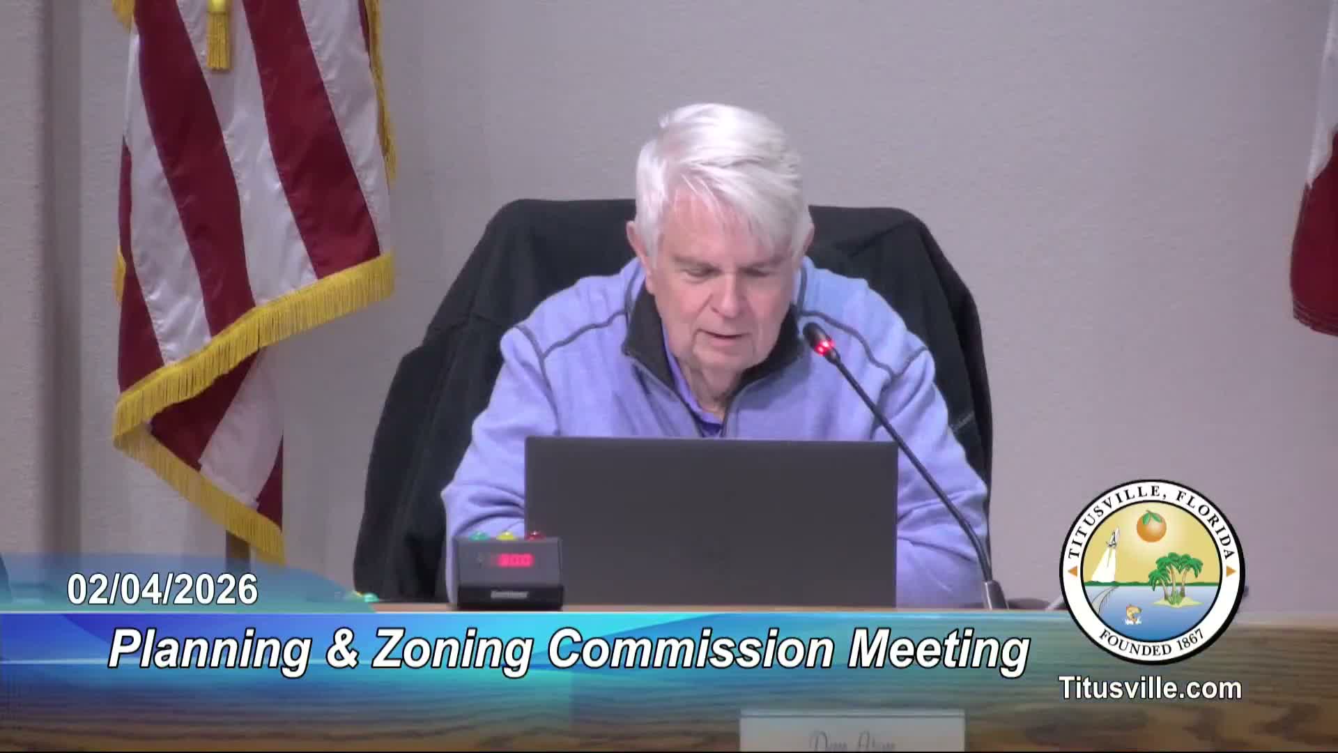 Titusville planning commission holds officer elections; chair and vice chair confirmed, Member Faison chosen secretary