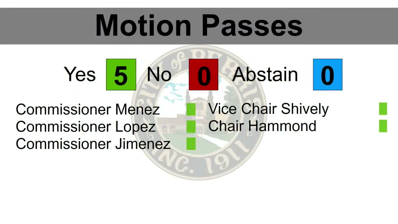 Perris Planning Commission approves Dutch Bros drive‑through at Paris Boulevard and Avocado Avenue