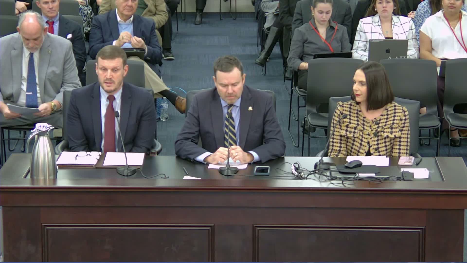 Senate committee backs five‑year principal leadership practicum; sponsor seeks funding