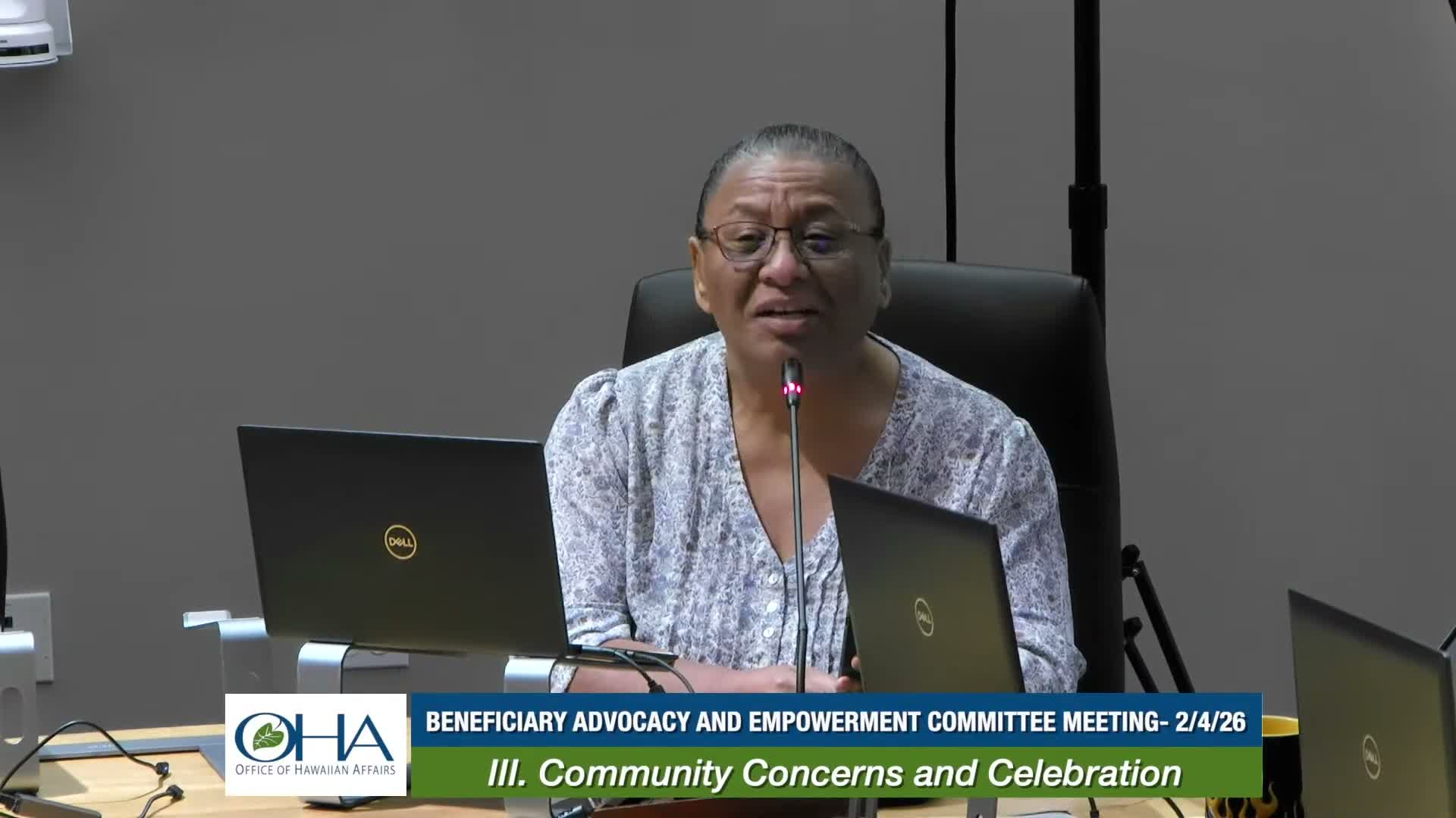 Beneficiary urges OHA to keep Daniel K. Akaka name on congressional fellowship, questions leadership advice