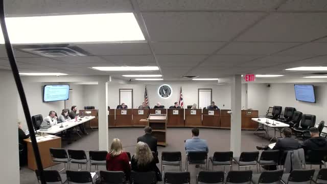 Commission recommends industrial spec building to council, tables vehicle‑storage request and approves subdivision plan