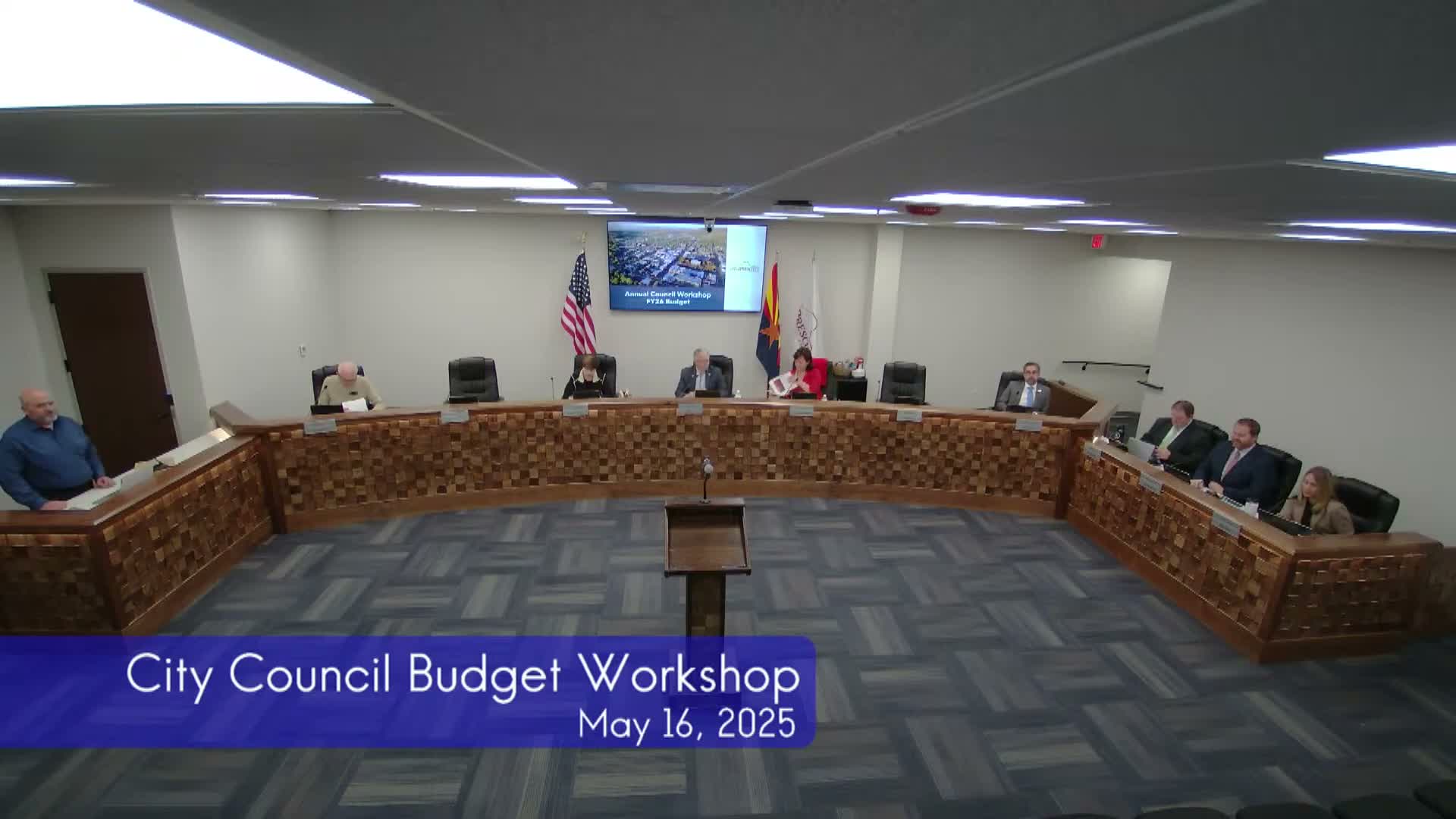 Prescott staff propose balanced FY26 budget, rely on reserves and public‑safety sales tax for capital plan