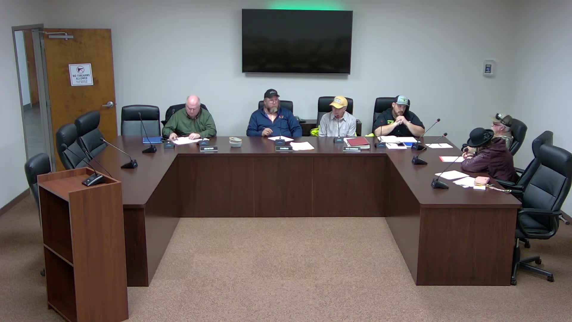 Commission hears paving priorities and plans for pothole response and equipment upgrades