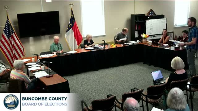 Buncombe County elections board approves bulk of provisional, absentee, military and overseas ballots; disapproves a handful and rejects one absentee ballot for