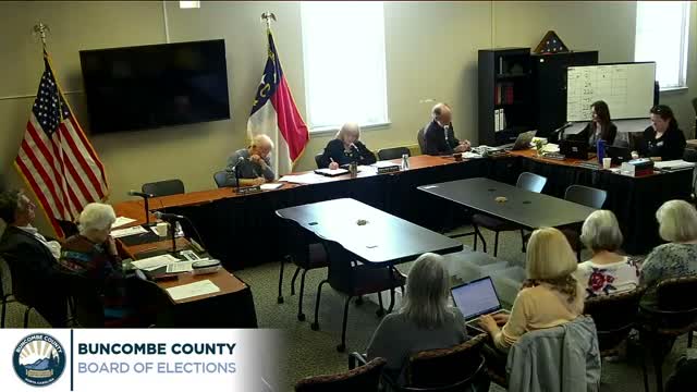 Buncombe elections board keeps early-voting hours after storm changes; public criticizes decision